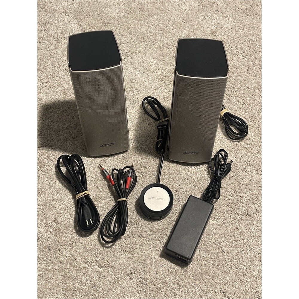 Bose Companion 20 Multimedia Speaker System !COMPLETE/TESTED/EXCEPTIONAL SOUND!